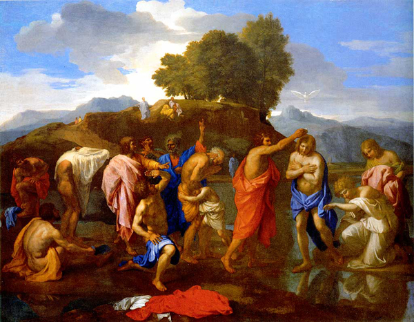 De Doop van Nicolas Poussin