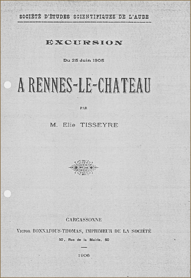 Het SESA-reisverslag van Elie Tisseyre blad 1