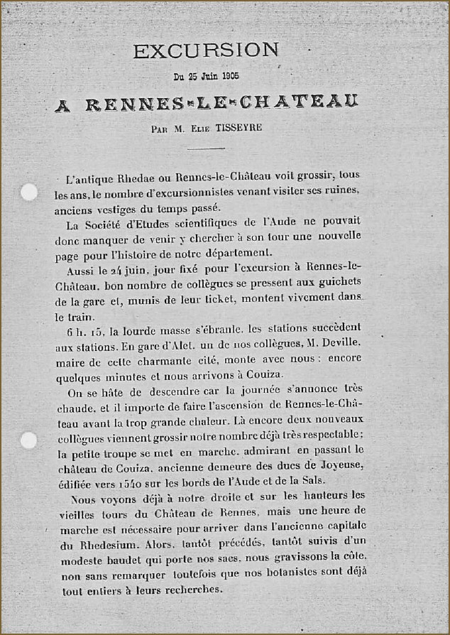 Het SESA-reisverslag van Elie Tisseyre blad 2